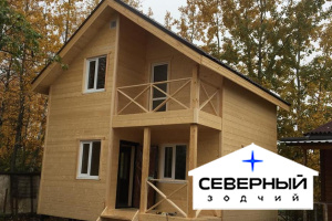 Сентябрь 2018г. Каркасный дом 6*6м, Горелово